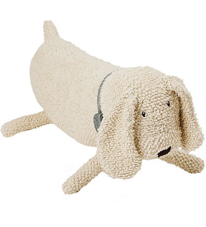 Smallstuff Kuscheltier - 70x22 cm - Hund - Off White Boucl