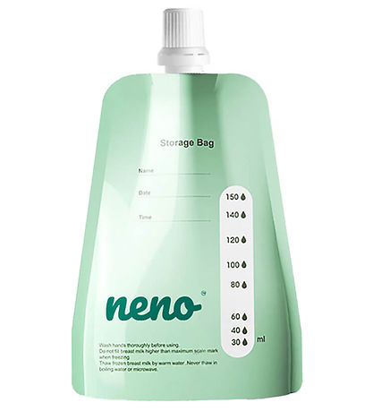 Neno Geymslupokar fyrir móðurmjólk - 150 ml - 20 Stk.