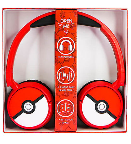 OTL Kopfhörer - Pokémon - On-Ear Junior - Kabellos - Rot