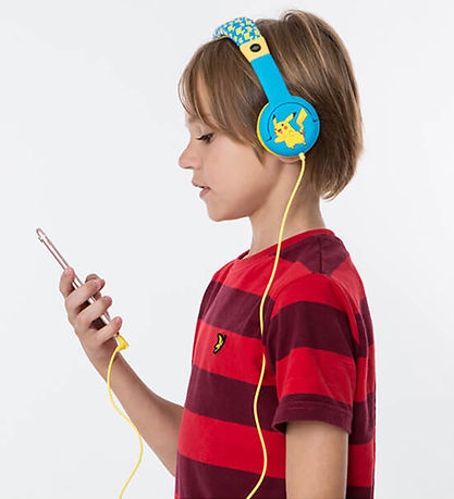 OTL Hörlurar - Pokémon - On-Ear Junior - Pikachu - Blå/Gul