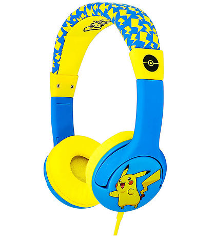 OTL Hörlurar - Pokémon - On-Ear Junior - Pikachu - Blå/Gul