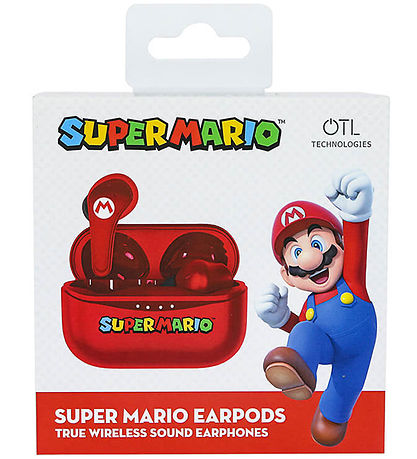 OTL Headphones - Super Mario - TWS - In-Ear - Red