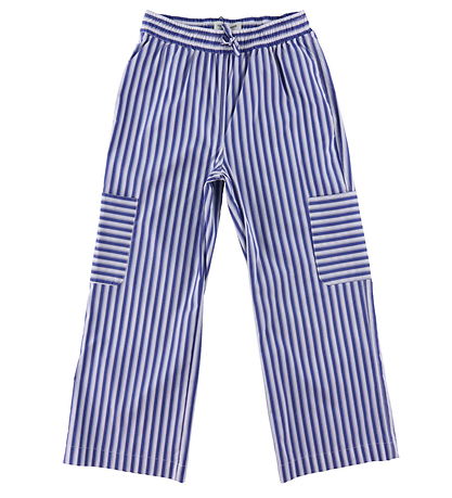 Sofie Schnoor Flickor Byxor - Marinblå Striped