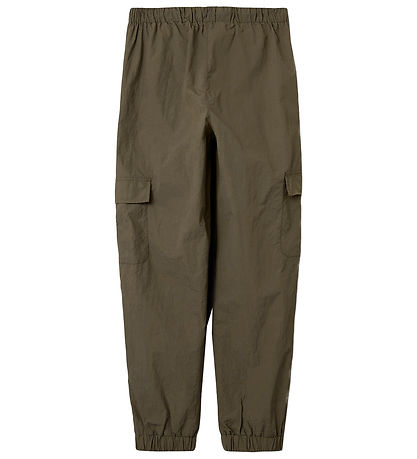 LMTD Trousers - NlfFit LW Track - Cargo - Ivy Green