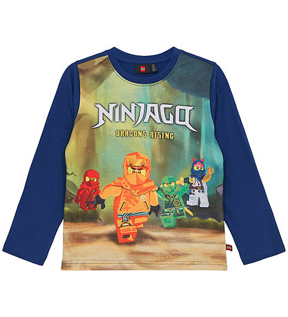 LEGO® Ninjago Bluse - LWTano - Dark Blue m. Print