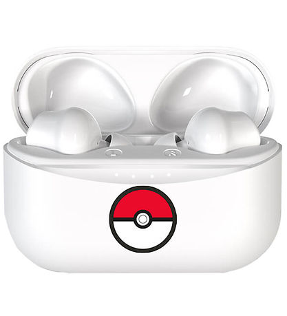 OTL couteurs - Pokmon - TWS - Intra-auriculaire - Blanc/Rouge