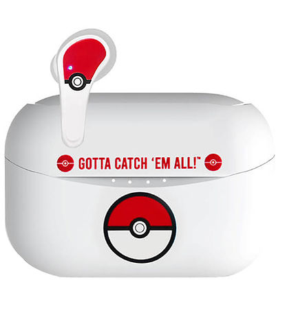 OTL Hrlurar - Pokmon - TWS - In-Ear - Vit/Rd