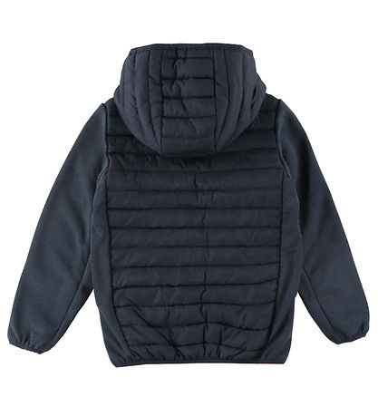 Jack & Jonas Puffer Jacket - JjeMulti - Noos - Navy Blazer w. Re
