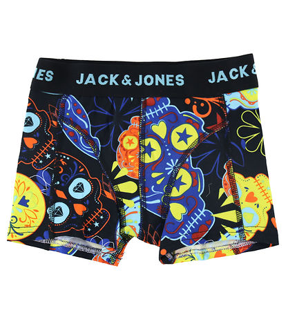 Jack & Jones Boxers - 3-Pack - Jacsugar Skull - Black