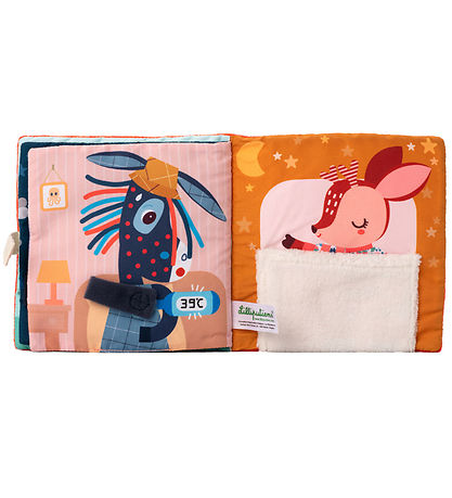 Lilliputiens Soft Book - The deer Stella