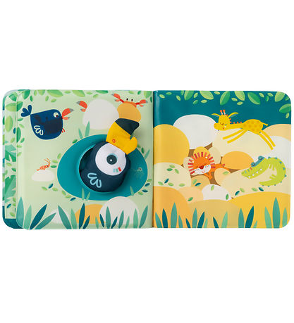 Lilliputiens Bath Book - Pablo the bird