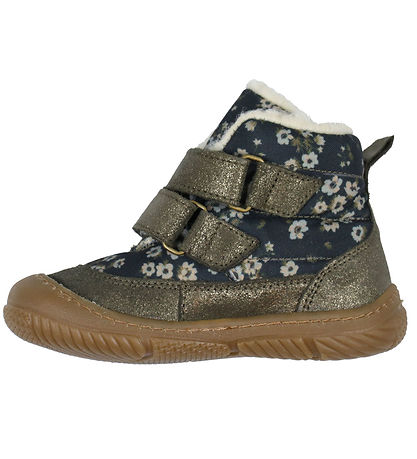 Wheat Winter Boots - Dowi Prewalker - Tex - Black Flowers