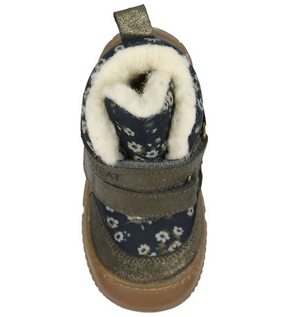 Wheat Winterlaarzen - Dowi Prewalker - Tex - Black Bloemen