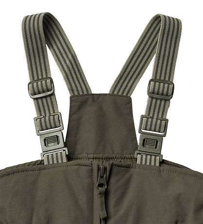 Wheat Ski Pants w. Suspenders - Sole - Dry Black