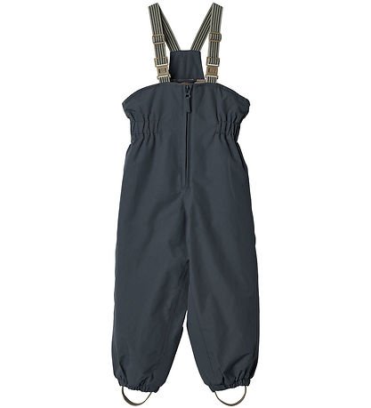 Wheat Ski Pants w. Suspenders - Sole - Dark Blue