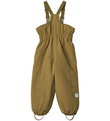Wheat Ski Pants w. Suspenders - Sole - Dry Moss