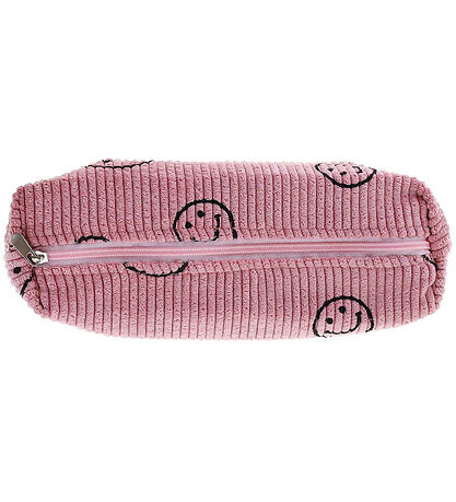 Bows By Str Pencil Case - Corduroy - Ina Smiley - Pink