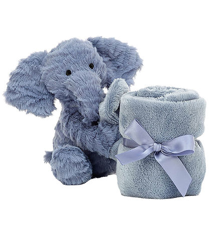 Jellycat Comfort Blanket - 34x34 cm - Fuddlewuddle Elephant