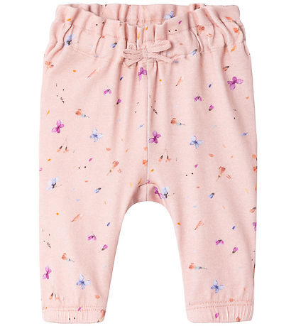Name It Trousers - NbfThurid - Sepia Rose w. Butterflies