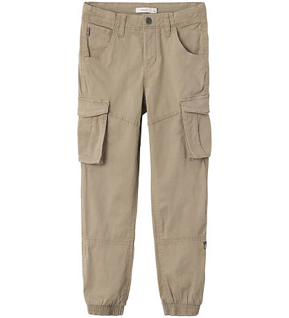 Name It Cargo pants - NkmRyan - Noos - Elephant Skin