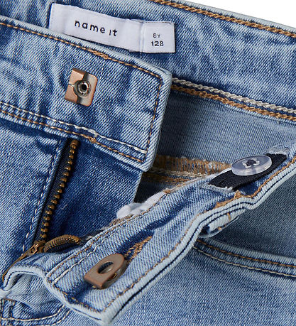Name It Jeans - NkfPolly Skinny Boot - Noos - Light Blue Gallaef
