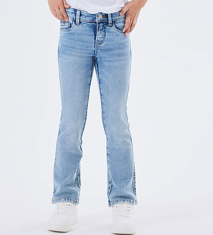 Name It Jeans - NkfPolly Skinny Boot - Noos - Light Blue Gallaef