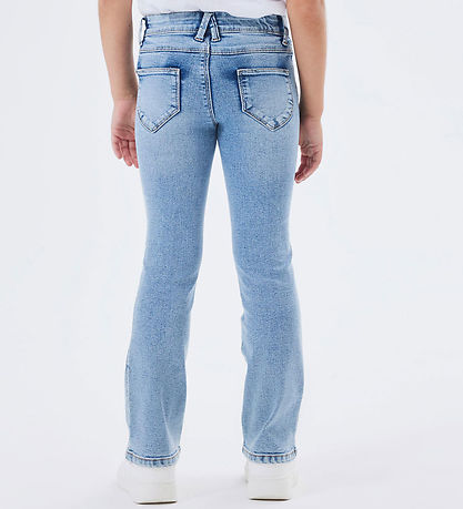 Name It Jeans - NkfPolly Skinny Boot - Noos - Light Blue Denim