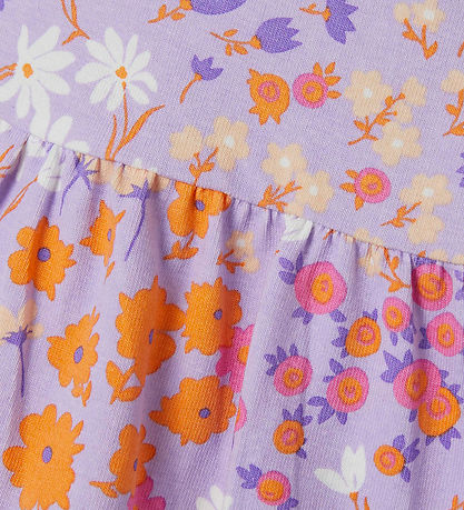 Name It Dress - NbfTunna - Lilac Breeze w. Flowers