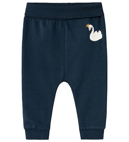 Name It Set- NbfVrille - Dark Sapphire w. Swans