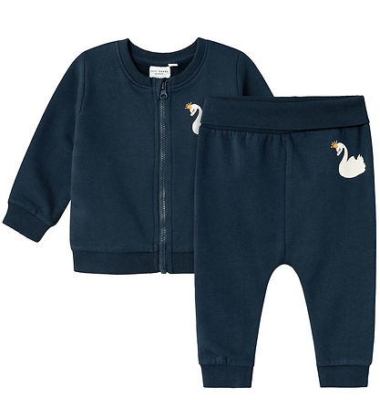Name It Set- NbfVrille - Dark Sapphire w. Swans