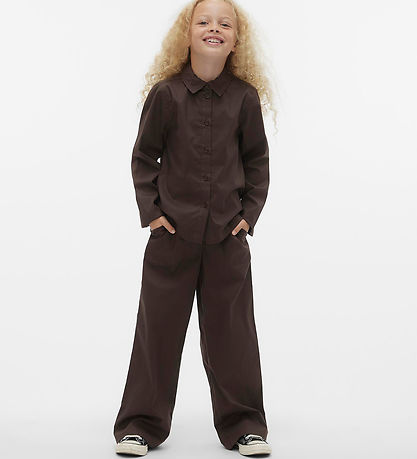 Vero Moda Girl Buxur - HM Kenýa - Chocolate Brown
