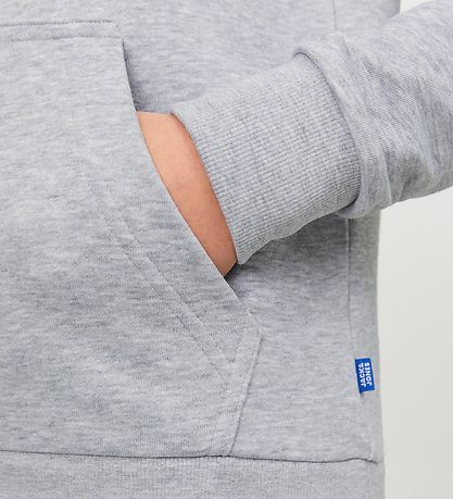 Jack & Jones Hettupeysa - JjeBradley - Noos - Light Grey Melange