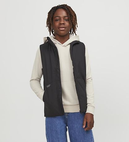 Jack & Jones Hoodie - JjeBradley - Noos - Moonbeam