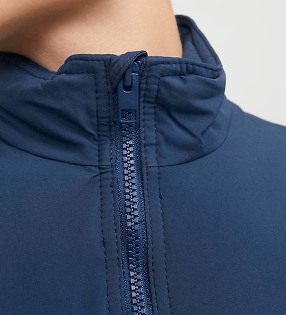 Jack & Jones Steppweste - JjeSustain - Fähnrich Blue