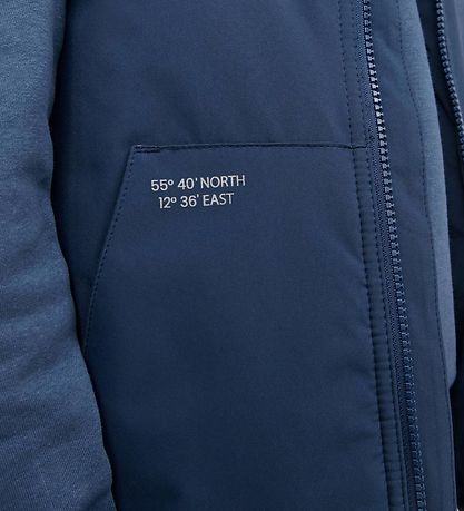 Jack & Jones Steppweste - JjeSustain - Fähnrich Blue
