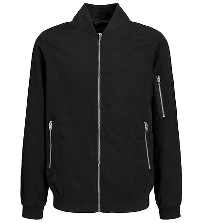 Jack & Jones Bomber Jacket - JjeRush - Noos - Black