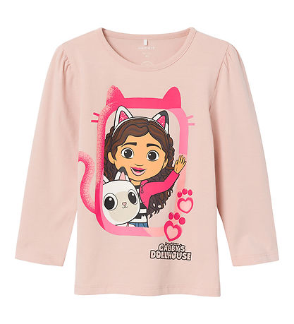 Name It Blouse - NmfNessie Gabby - Noos - Sepia Rose