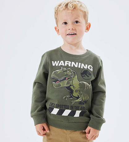 Name It Sweatshirt - NmmNat Jurassic World - Noos - Käfer