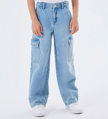 Name It Jeans - Farm - NkfRose - Noos - Light Blue Gallaefni