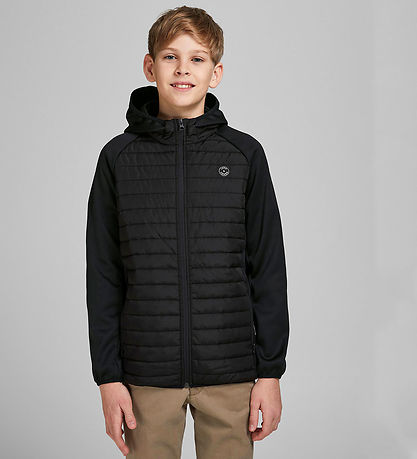 Jack & Jones Puffer Jacket - JjeMulti - Noos - Black