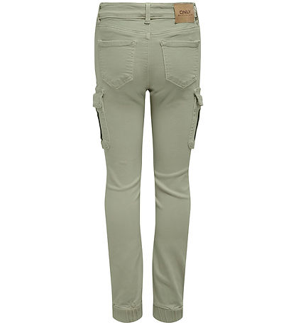 Kida Only Byxor - Cargo - KogMissouri - Noos - Oil Green