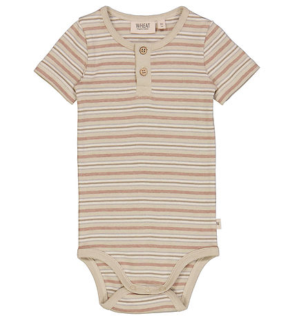 Wheat Body k/ - Placket - Dusty Stripe