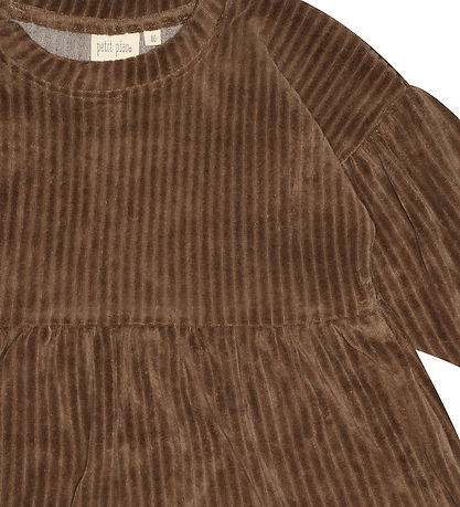 Petit Piao Flauelskjóll - Walnut Brown
