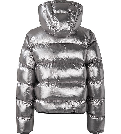 Mads Nørgaard Puffer Jacket - Jojina - Metallic Asphalt
