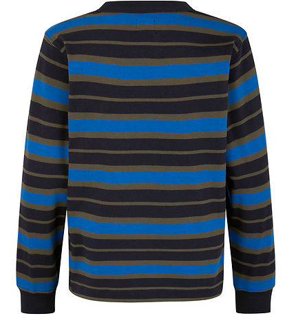 Mads Nørgaard Blouse - Carlito - Deep Well/Tarmac/Diving Snorkel