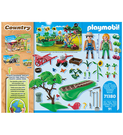 Playmobil Country - Aloitus Pakkaus - Maatila Keittipuutarha -
