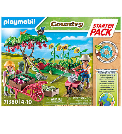 Playmobil Country - Dmarrages Pack - Ferme Potager - 91 Set