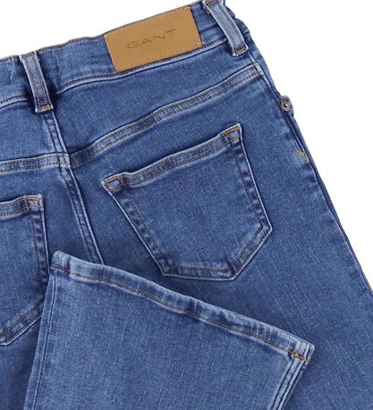 GANT Farkut - Bootcut - Mid Blue