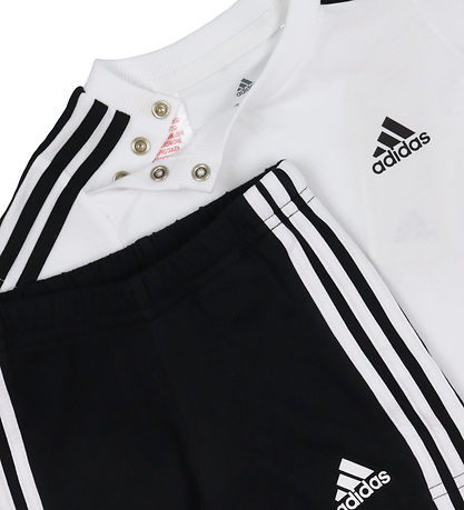 adidas Performance Set - T-shirt/Shorts - White/Black