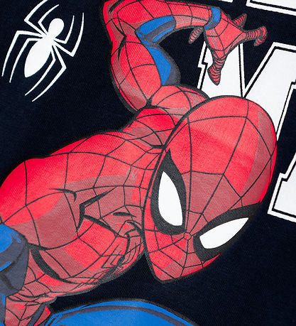 Name It Blouse - NmmNaza Spider-Man - Noos - Dark Sapphire